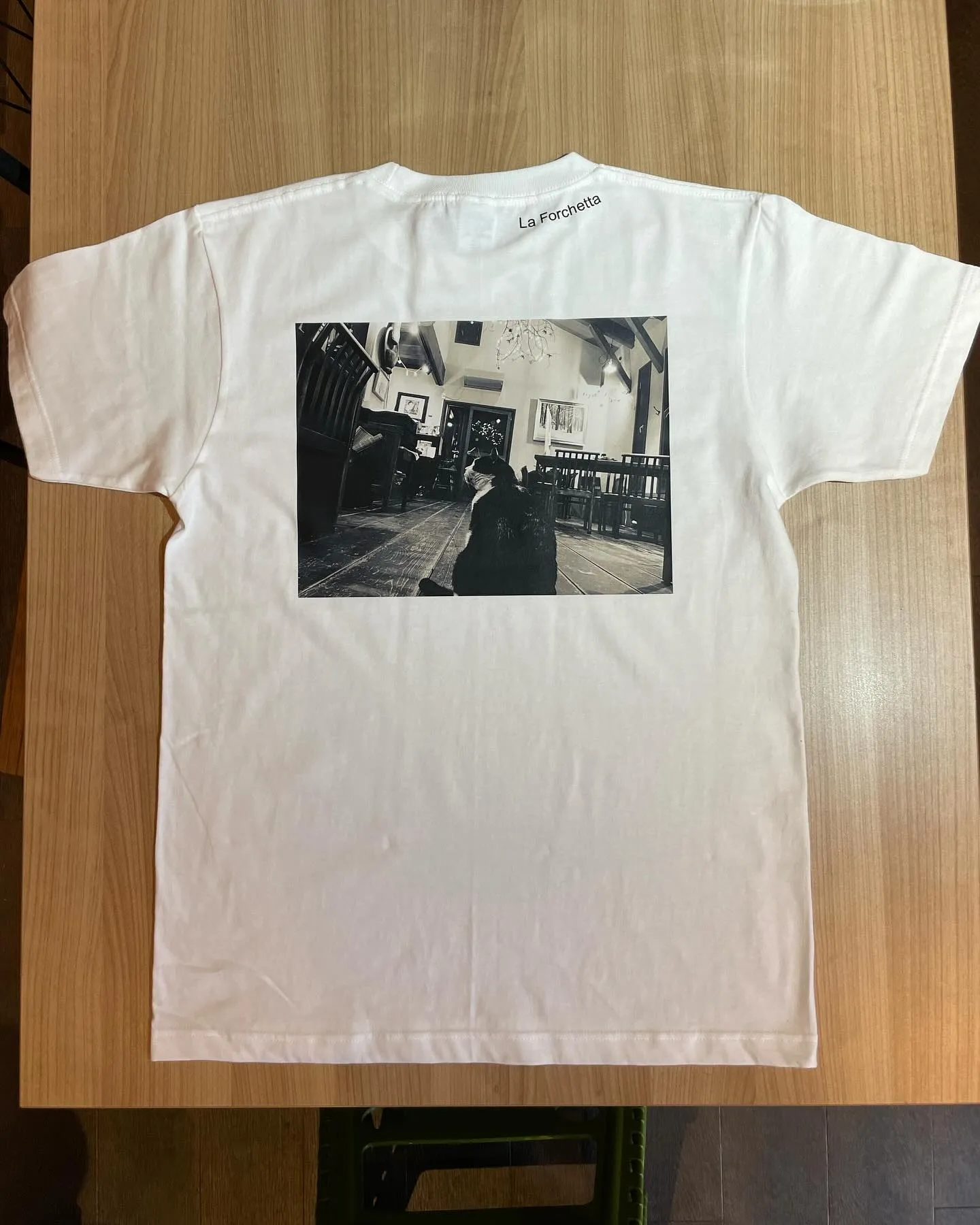 お客様撮影の写真を使用した素敵なTシャツを制作させて頂きまし...