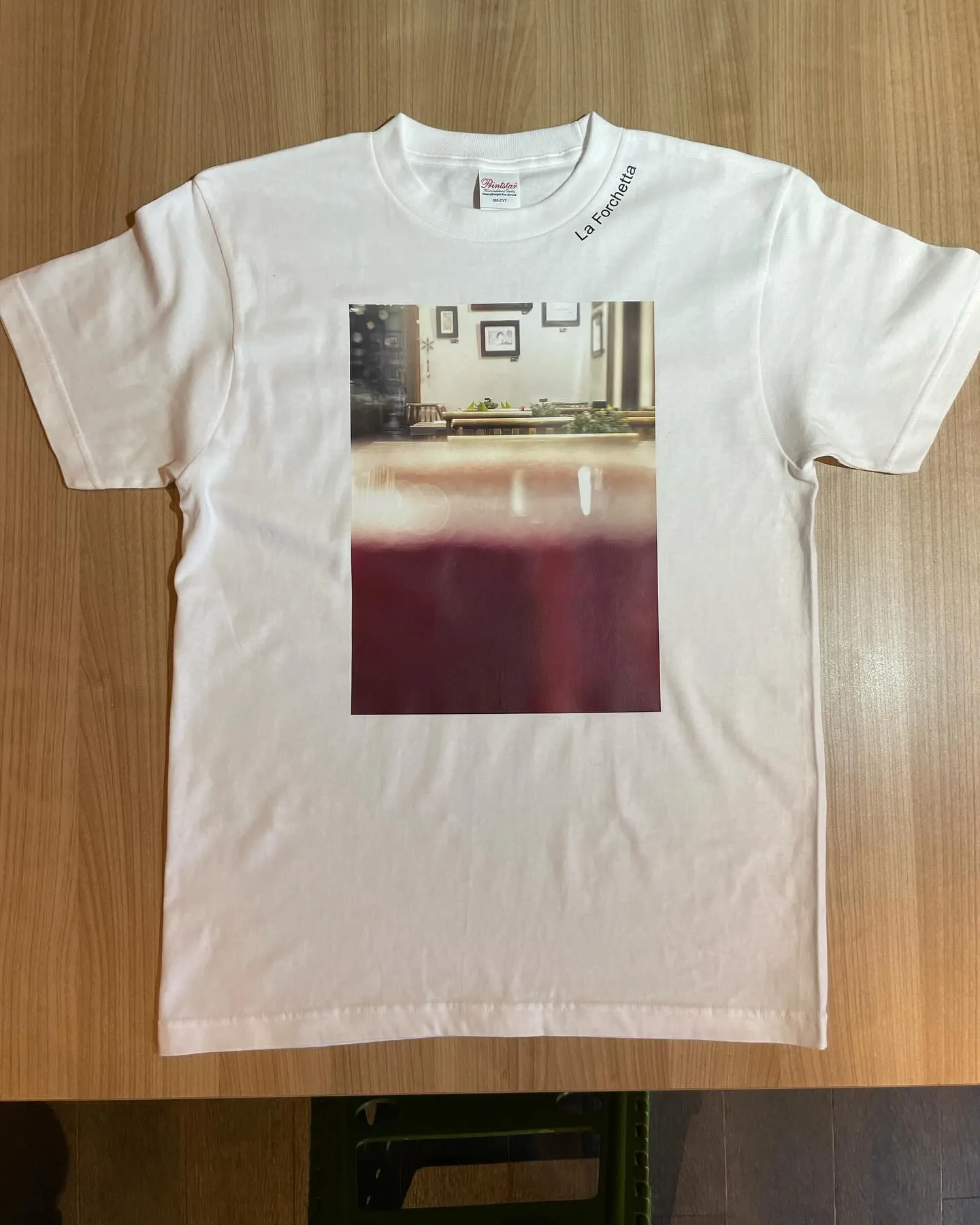 お客様撮影の写真を使用した素敵なTシャツを制作させて頂きまし...