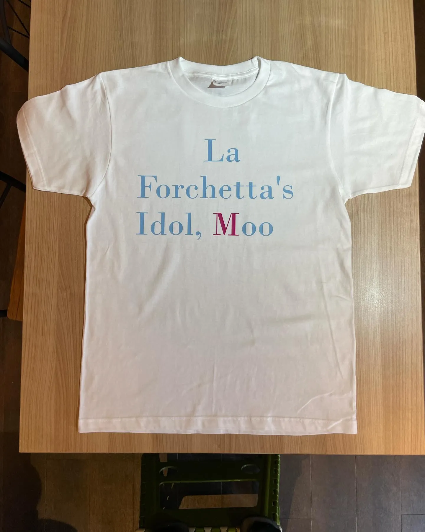 お客様撮影の写真を使用した素敵なTシャツを制作させて頂きまし...